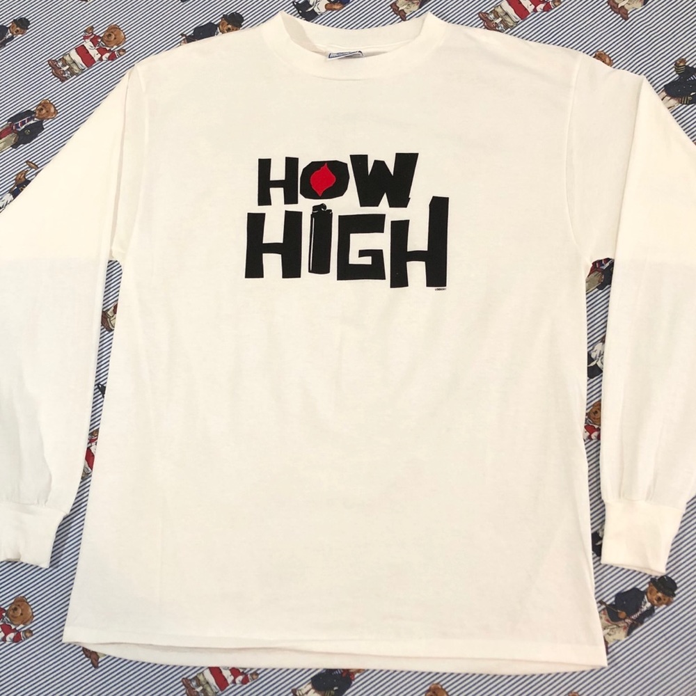 How high promo shirt (2001) Deadstock.